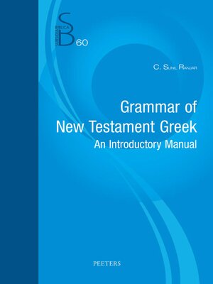 cover image of Grammar of New Testament Greek